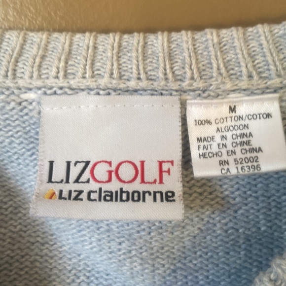 Cropped length blue zip up cardigan - Picture 3 of 9